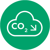 Low carbon footprint